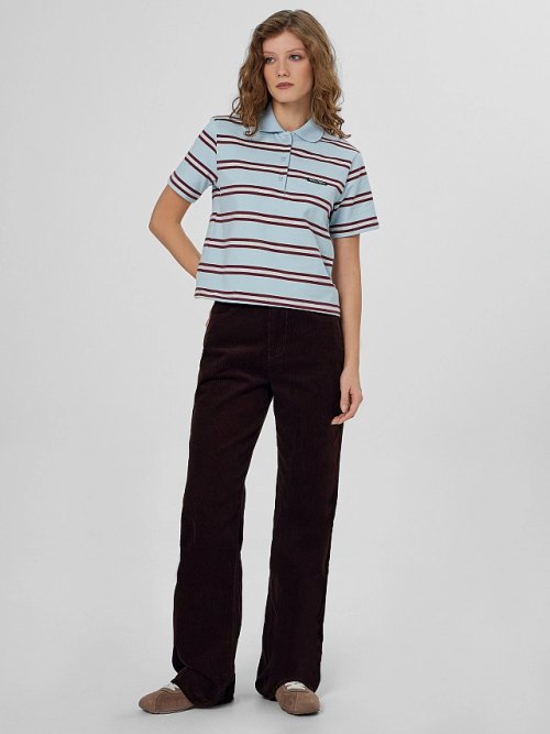 Поло женское в полоску, фото 3 из 6