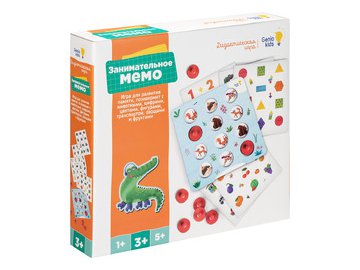 Настольная игра игра Genio Kids Занимательное мемо WZM