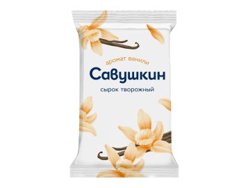 Сырок творожный Савушкин с ароматом ванили 9% 100 г