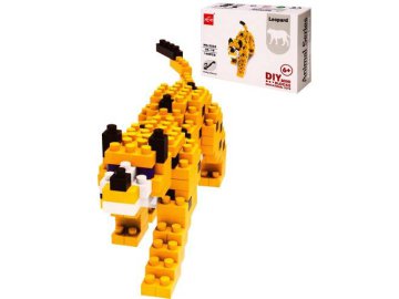 Конструктор пластиковый РЫЖИЙ КОТ Леопард, арт. КП-5484