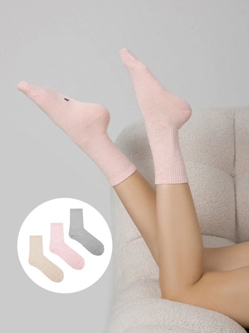 Носки женские в наборе, 3 пары, фото 1 из 8