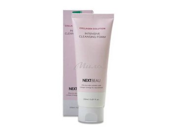 Пенка для лица NEXTBEAU Collagen Solution Intensive Cleansing Foam очищающая с коллагеном, 150 мл