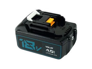 Аккумуляторная батарея VOLAT для Makita 18.0V 4.0AH (Li-ion) MAK-BL1850LED