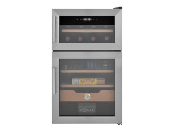 Винный шкаф-хьюмидор ZUGEL ZTH80DX Dual Zone