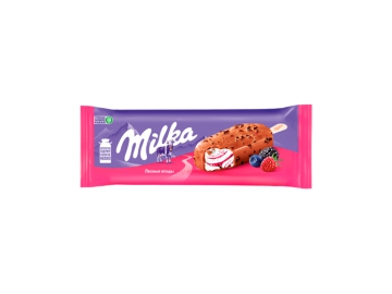 Мороженое слив MILKA с напол лесные ягоды с молоч шок MILKA с ягод черники 64 г на акции в магазинах Корона