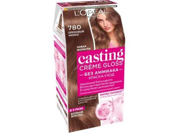 Краска для волос L'OREAL Casting Crème Gloss, тон 780 Ореховый мокко, 180 мл