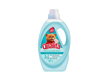 QUALITA Кондиционер для белья КРИСТАЛЬНЫЙ БРИЗ, 1000мл