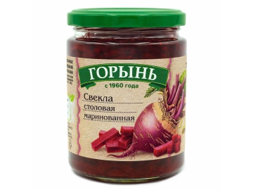 Свекла столовая маринованная "ГОРЫНЬ", 420 г
