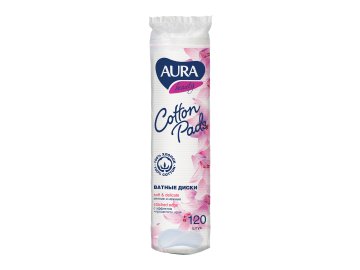 Ватные диски Aura 120 шт
