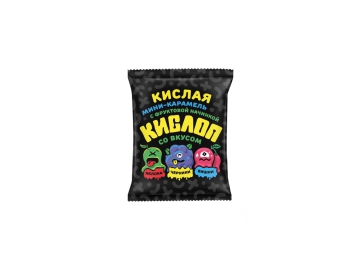 Карамель Sla Sti "Кислоп" Микс (яблоко, вишня, черника) 200г