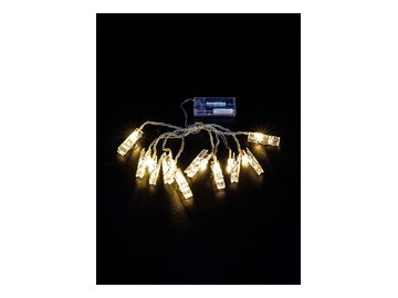 Светодиодная гирлянда ArtStyle Прищепки CL-N205WW в Светлогорске 5 элемент