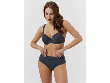 Трусы макси женские серые