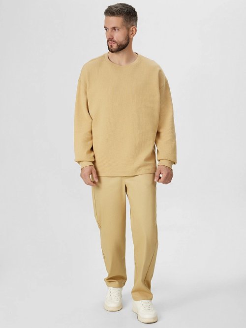 Свитшот мужской бежевый, фото 3 из 6