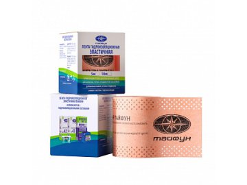 Лента гидроизоляционная эластичная ТАЙФУН 10 м в Барановичах Ома