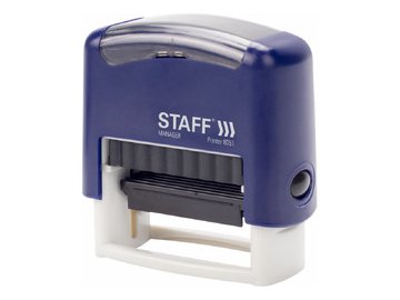 Штамп самонаборный STAFF 237423 5 элемент