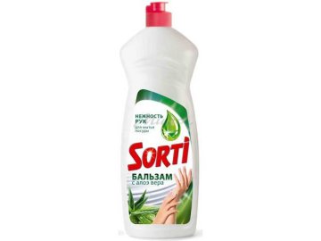Средство для мытья посуды SORTI c алоэ вера, 900 г