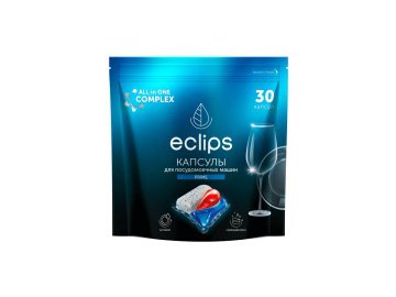 Таблетки для посудомоечной машины eclips prime 30 шт