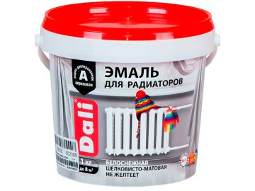 Эмаль DALI Для радиаторов (1кг, акриловая)