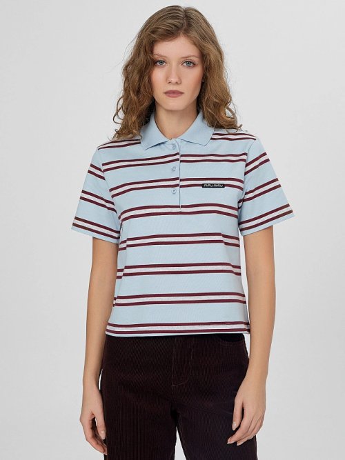 Поло женское в полоску, фото 1 из 6