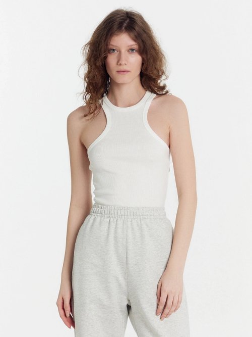 Топ женский в белом цвете, фото 1 из 6