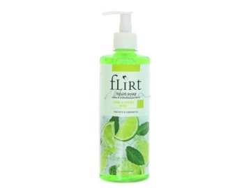 Жидкое мыло FLIRT Лайм и освежающая мята, 500 мл