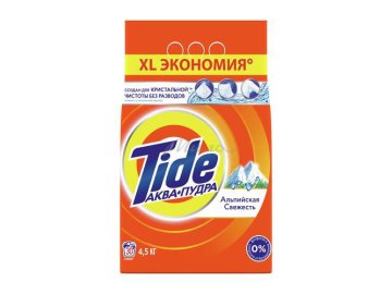 Мила акции Пинск - Порошок стиральный TIDE Альпийская свежесть автомат, 4.5 кг