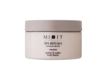 Крем баттер для тела MIXIT с ароматом амбры и бобов тонка, 250 г