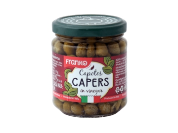 Оливки Макарена зеленые фаршированные анчоусами пастеризованные 300 мл на акции в магазинах Корона