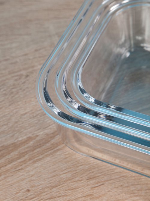 Набор стеклянных контейнеров с крышкой Glass-3, фото 12 из 39