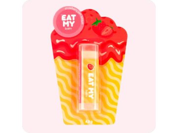 Бальзам для губ EAT MY Бисквит с клубничным джемом, 4.8 г