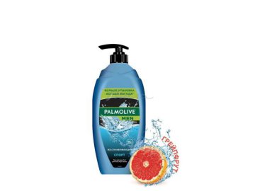 Гель для душа для тела лица и волос 3в1 PALMOLIVE Man 3 в 1 Спорт, 750 мл