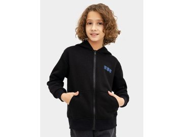 Жакет для мальчиков черный с печатью