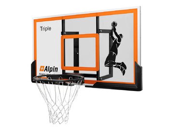 Баскетбольный щит Alpin Triple BBT-54