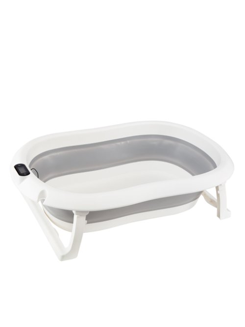 Ванночка детская складная с термометром для воды Baby Care, фото 8 из 57