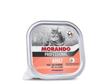 Ламистер Morando для кошек паштет с лососем , Professional Line, 100г