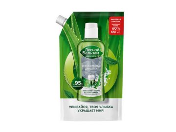 Ополаскиватель для полости рта ЛЕСНОЙ БАЛЬЗАМ Природная Свежесть, 800 мл