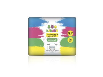 Подгузники-трусики KAKADU Junior, размер 5, 30 шт