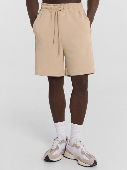 Комплект мужской бежевый с принтом и надписью "made for sunshine", фото 4 из 9