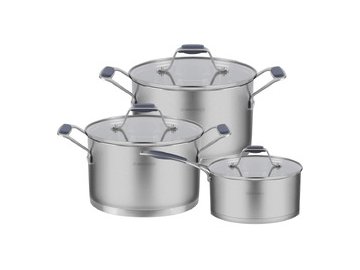 Набор кастрюль MAUNFELD Madison MF124MS01ST