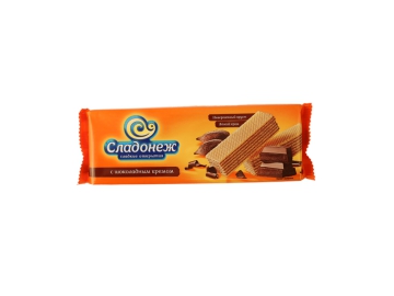 Вафли Сладонеж с шок кремом неглаз с жиров нач 270 г Корона