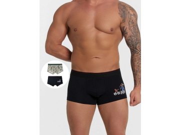 Трусы боксеры мужские в наборе, 2 шт