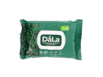Бумага туалетная влажная DALA с экстрактом ромашки, липы, алоэ, пантенолом и витаминами big-pack с крышкой, 42 шт в Дятлово Мила