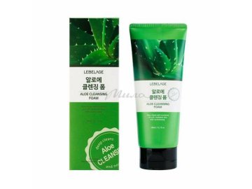 Пенка для умывания LEBELAGE Aloe Cleanovosviting Foam очищающая с экстрактом алоэ вера, 180 мл