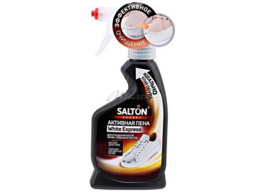 Пена для обуви,подошв,ранто SALTON EXPERT White Express активная, 200 мл