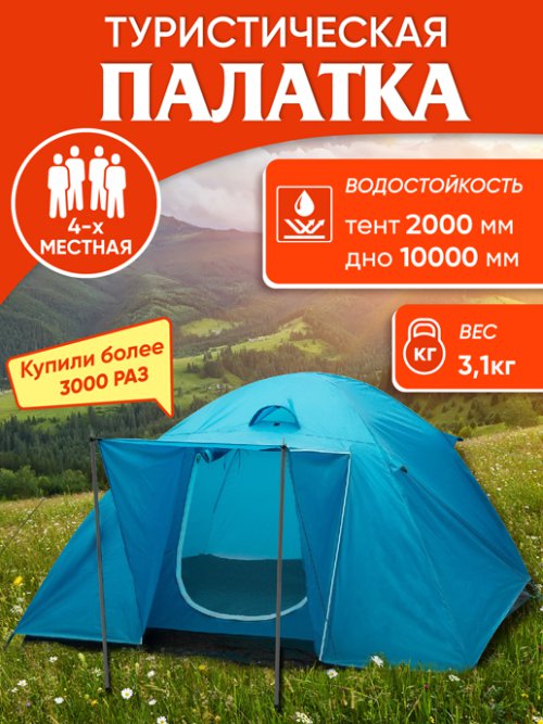 Палатка туристическая Colorado-1, фото 29 из 448