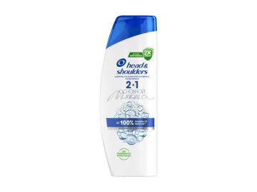 Шампунь для волос 2 в 1 HEAD & SHOULDERS Против перхоти Основной уход, 600 мл