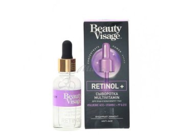 Сыворотка для лица и кожи вокруг глаз ФИТОКОСМЕТИК Beauty Visage Multivitamin Retinol+, 30 мл