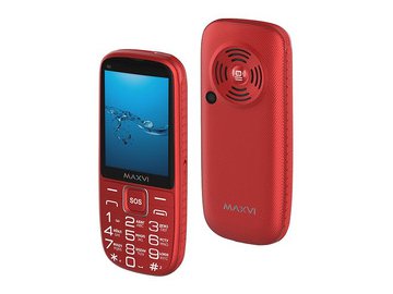 Мобильный телефон Maxvi B9 (красный)
