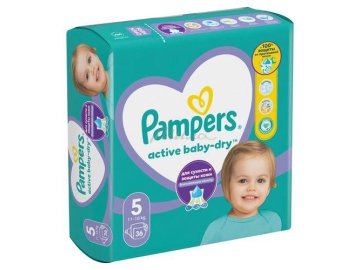 Подгузники детские PAMPERS Active Baby-Dry Junior 11-16 кг, 36 шт