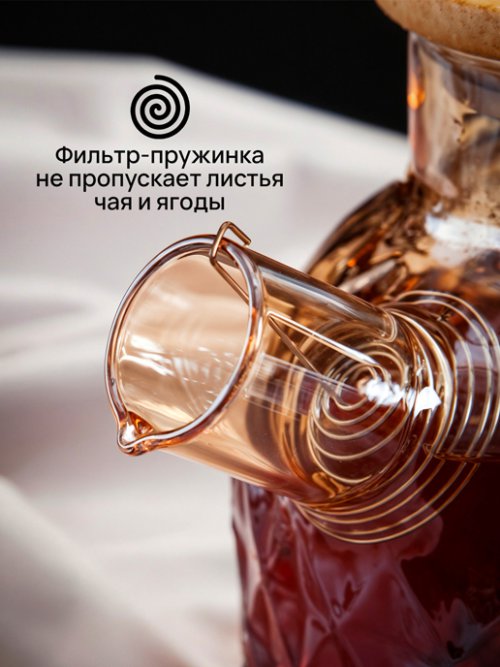 Чайник заварочный Crystal Wood 1L-1, фото 3 из 45